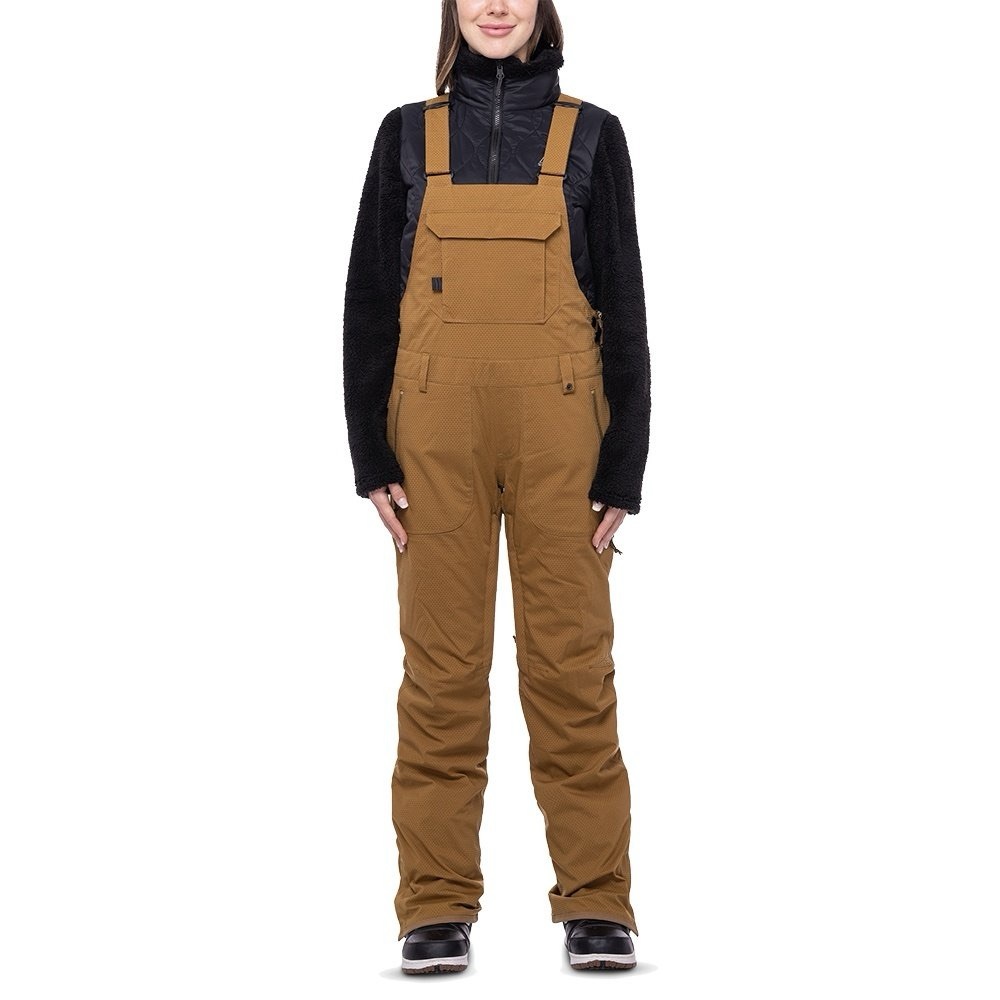 686 Women's Tan Ski & Snow Bib